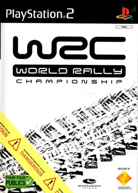 WRC - World Rally Championship box cover front